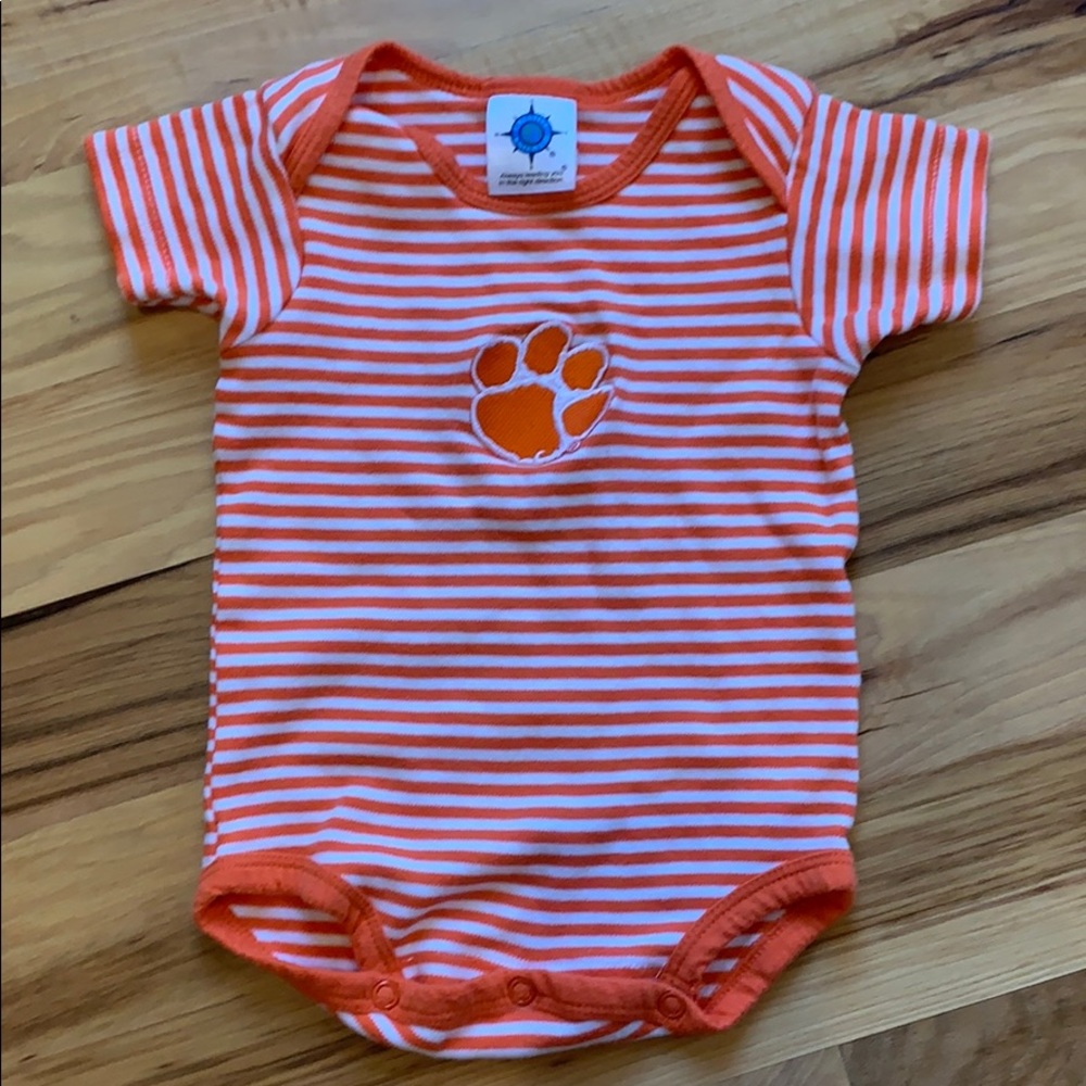 Clemson Tigers onesie 0-3 months